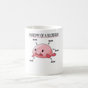 Mug Énoncé De La Blobfish Anatomie De La Blobfish