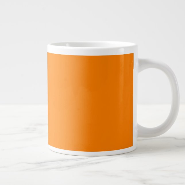 MUG ÉNORME orange (Droite)