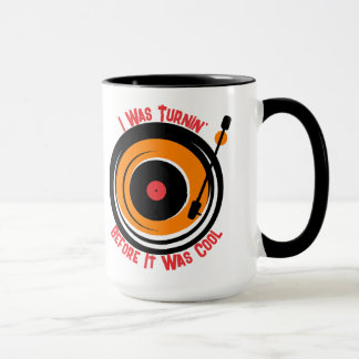 Mug Enregistrement vinvinvinyle retro de musique perso