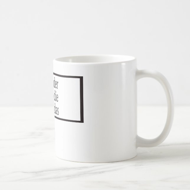 Mug Enseignant allemand (Droite)