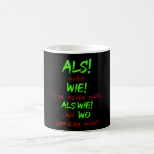 Mug Enseignant allemand de grammaire
