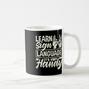 Mug Enseignant Alphabet Langue Chanté Américaine Son T