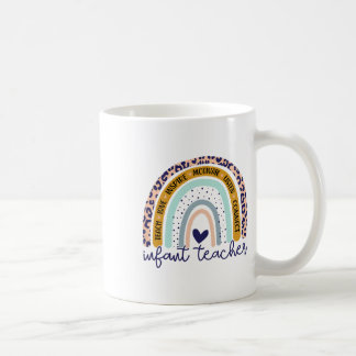 Mug Enseignant Arc-en-ciel Imprimé Léopard Professeur