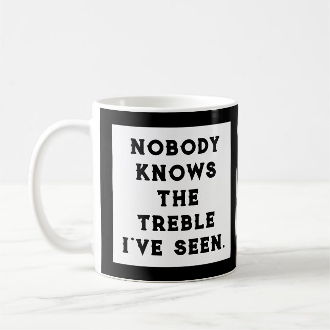 Mug Enseignant de piano drôle (Gauche)