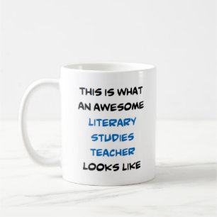 Mug enseignant d'études littéraires génial