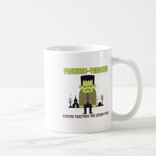 Mug Enseignant drôle Halloween Chemise Franken-profess