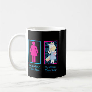 Mug Enseignant dyslexie dyslexique thérapeute dyslexie