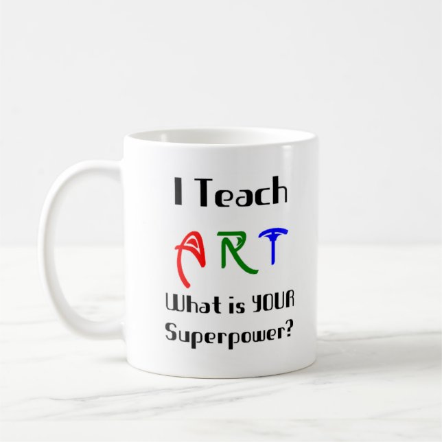 Mug enseignant en art (Gauche)