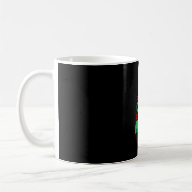 Mug Enseignant en mathématiques de Noël (Gauche)