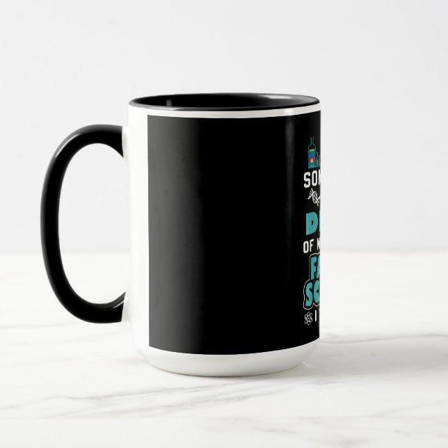 Mug Enseignant en sciences, biologie, chimie, physique (Gauche)