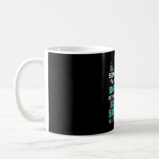 Mug Enseignant en sciences Biologie Chimie Physique (Gauche)