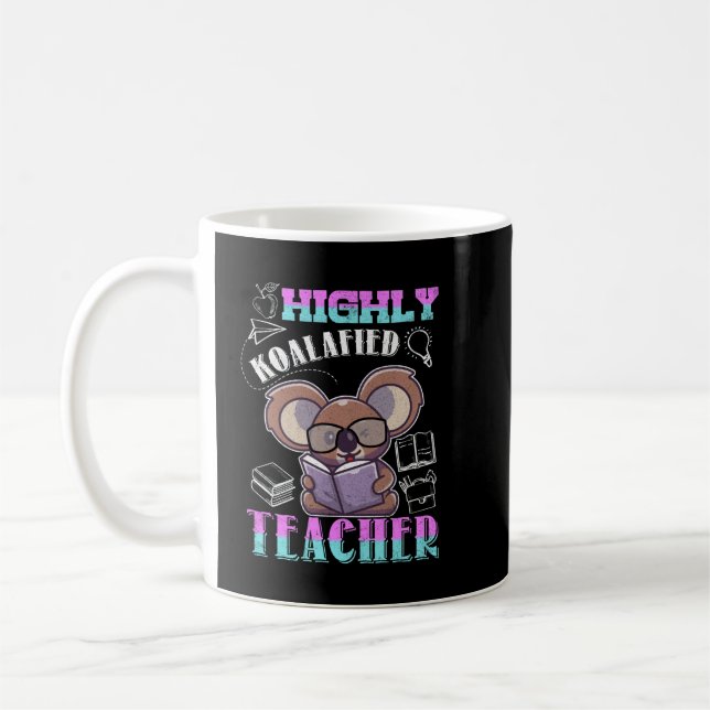 Mug Enseignant hautement qualifié Koala  (Gauche)
