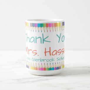 Mug Enseignant Merci