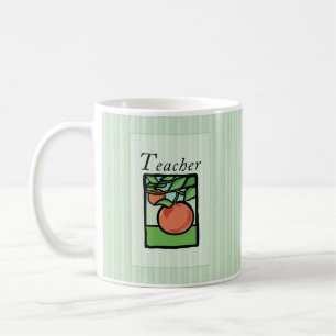 Mug Enseignant Merci Gift Mug, Pomme