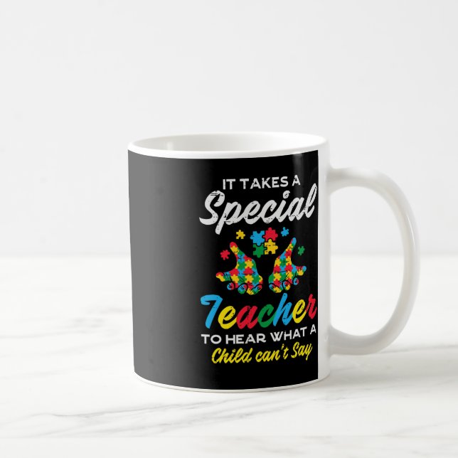 Mug Enseignant Spécial Pour Entendre Un Enfant Cant Di (Droite)
