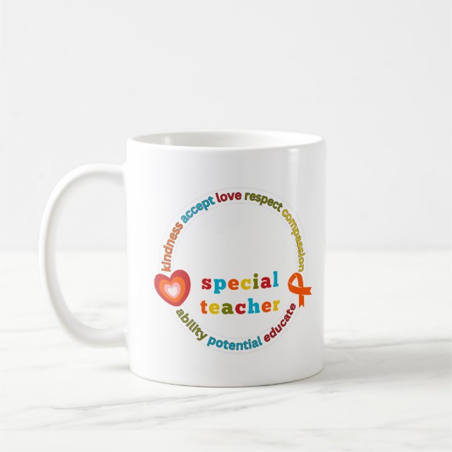 Mug Enseignant spécialisé (Gauche)