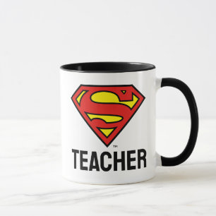 Mug Enseignant Superman S-Shield   Logo Superman
