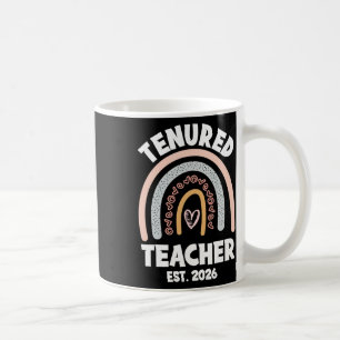 Mug Enseignante titulaire 2026 Femmes avec promotion à