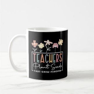 Mug Enseignants Fleurs Enseignants Plantes Graines Pou