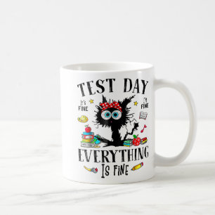 Mug Enseignants stressés de jour &amp; Étudiants testa