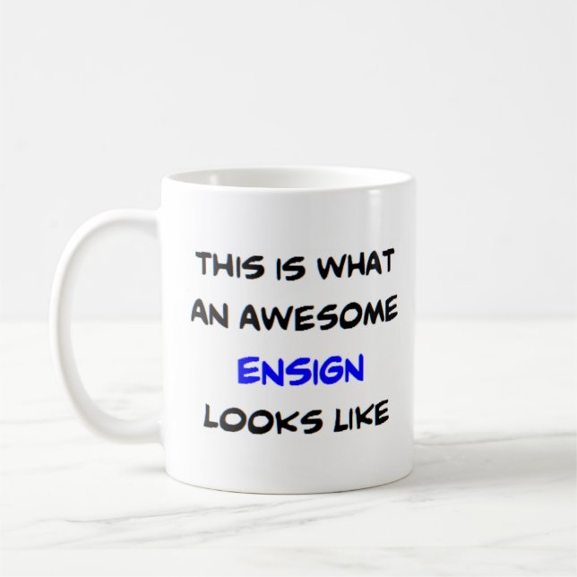 Mug enseigne, génial (Gauche)