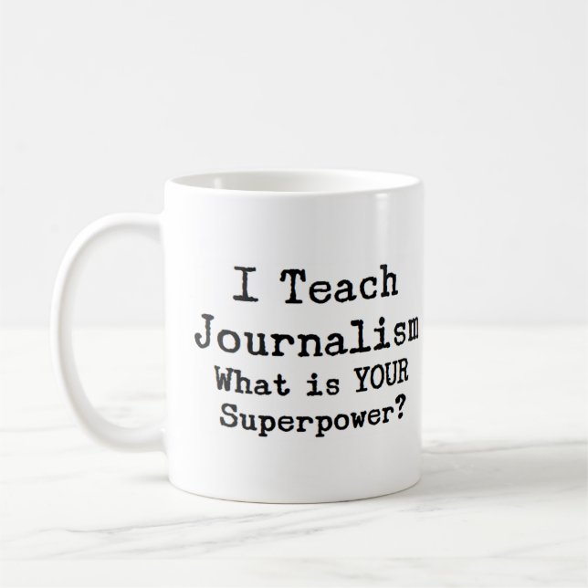 Mug enseignement du journalisme (Gauche)