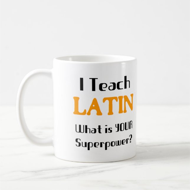 Mug enseignement latin (Gauche)