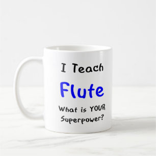 Mug enseigner la flûte