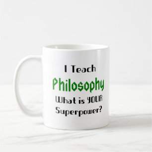 Mug enseigner la philosophie