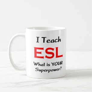 Mug enseigner l'esl