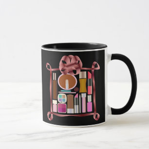 Mug Ensemble de cosmétiques