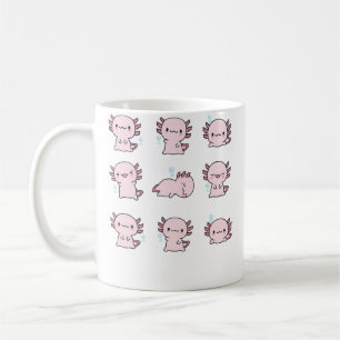 Mug Ensemble de jolis axolotls