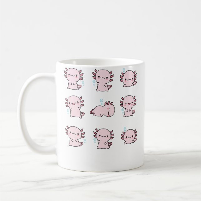Mug Ensemble de jolis axolotls (Gauche)
