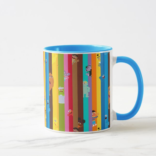 Mug Ensemble du Motif de bande (Droite)