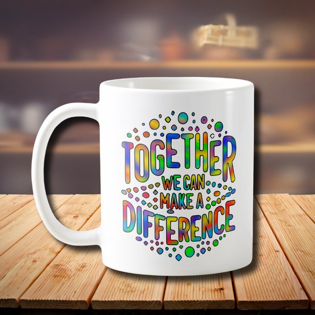 Mug Ensemble, Nous Pouvons Faire Une Différence (Créateur téléchargé)