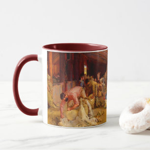 Mug Entendre les béliers Tom Roberts 1890 Art australi