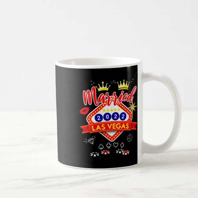 Mug Enterrement de vie de jeune fille à Vegas Marié à  (Droite)