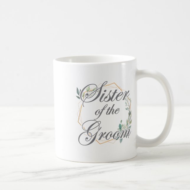 Mug Enterrement de vie de jeune fille de la mariée Sœu (Droite)