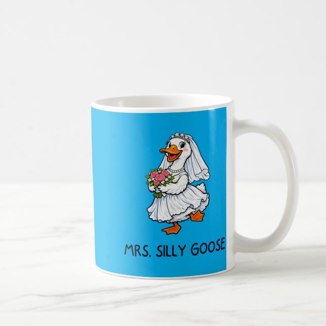 Mug Enterrement de vie de jeune fille de Mme Silly Goo (Droite)