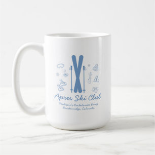 Mug Enterrement de vie de jeune fille Ski Dernier Toas