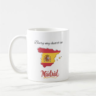 Mug Enterrez mon cœur à Madrid