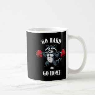 Mug Entraînement de raton laveur soulevant des poids f