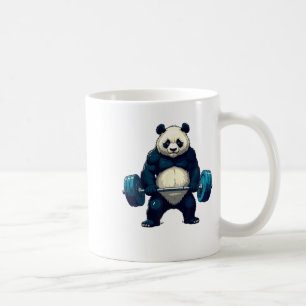 Mug Entraînement Panda Deadlifter Funny Gym Tee Liftin