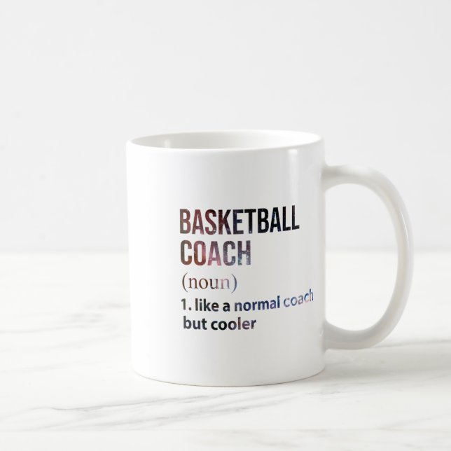Mug Entraîneur De Basket Comme Un Entraîneur Normal Ma (Droite)