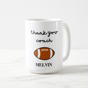 Mug entraîneur de football, cadeau Merci pour entr
