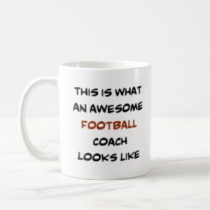 Mug entraîneur de football, génial