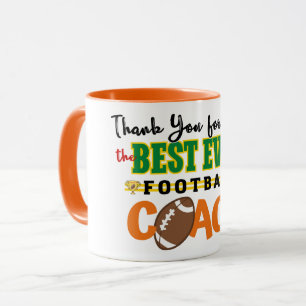 Mug Entraîneur de football Merci