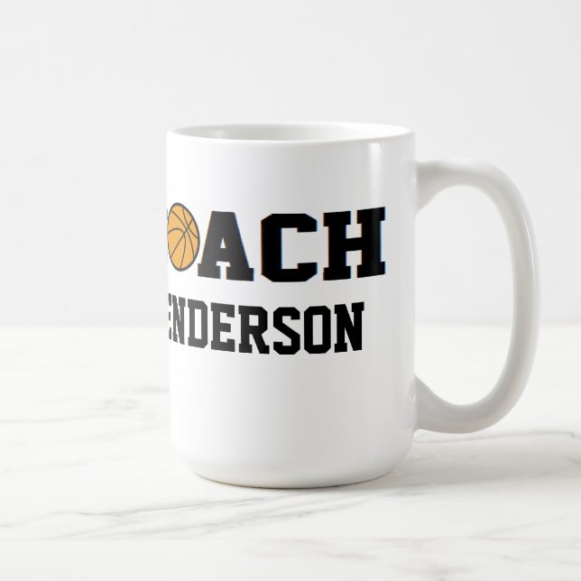 Mug Entraîneur de football - personnalisé (Droite)
