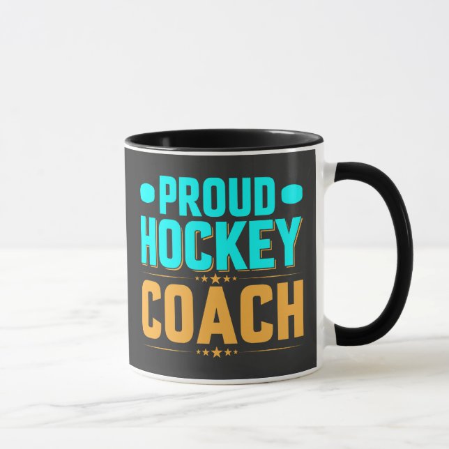 Mug Entraîneur de hockey fier (Droite)