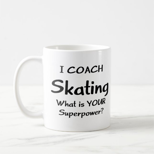 Mug entraîneur de patinage (Gauche)